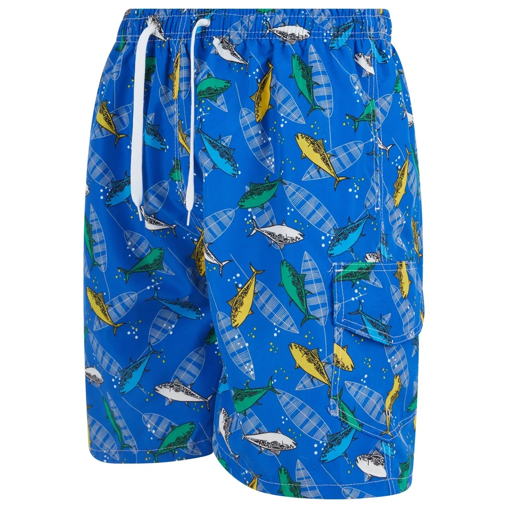 Mens Swim Trunks Swimming Cargo Shorts Bathing Suit, Small Medium Large X-Large